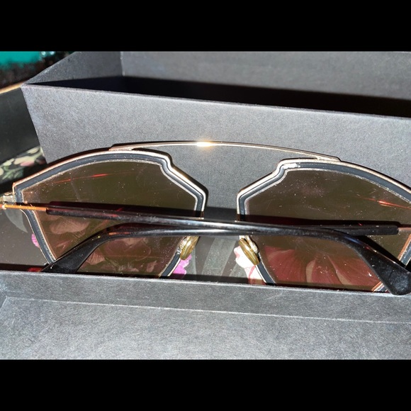 Christian Dior So Real Rise Sunglasses Black Gold - Picture 8 of 14